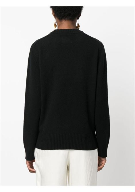 Black Baltra crew-neck cashmere jumper Loulou studio - women LOULOU STUDIO | BALTRABLK